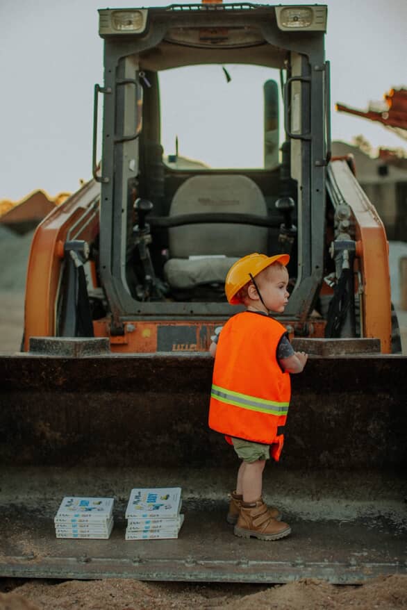 My Mum Built A Baby Board Book