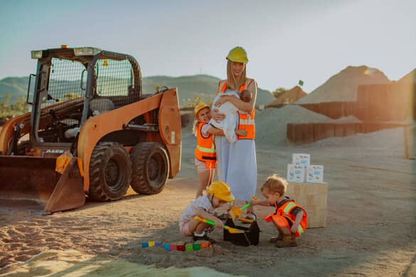 My Mum Built A Baby Board Book