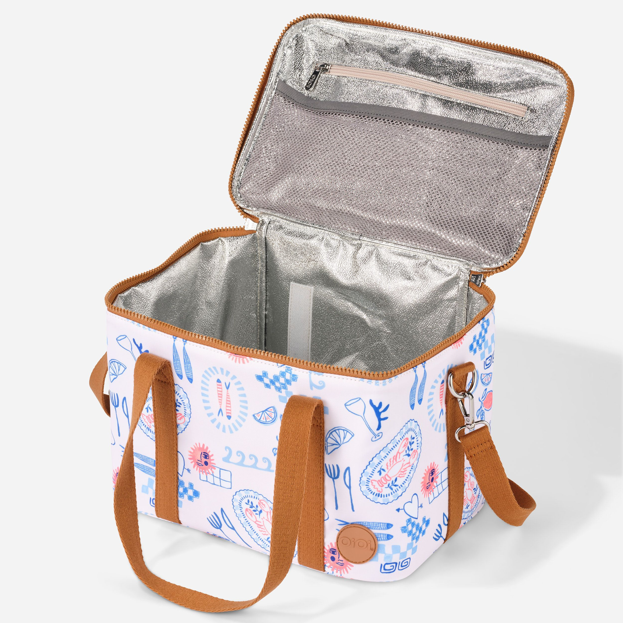 Oioi Maxi Insulated Lunch Bag - Mediterranean