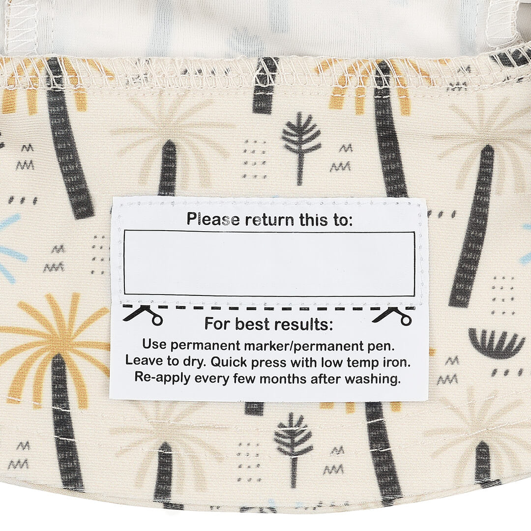 Bedhead Classic Bucket Swim Sun Hat - Palm