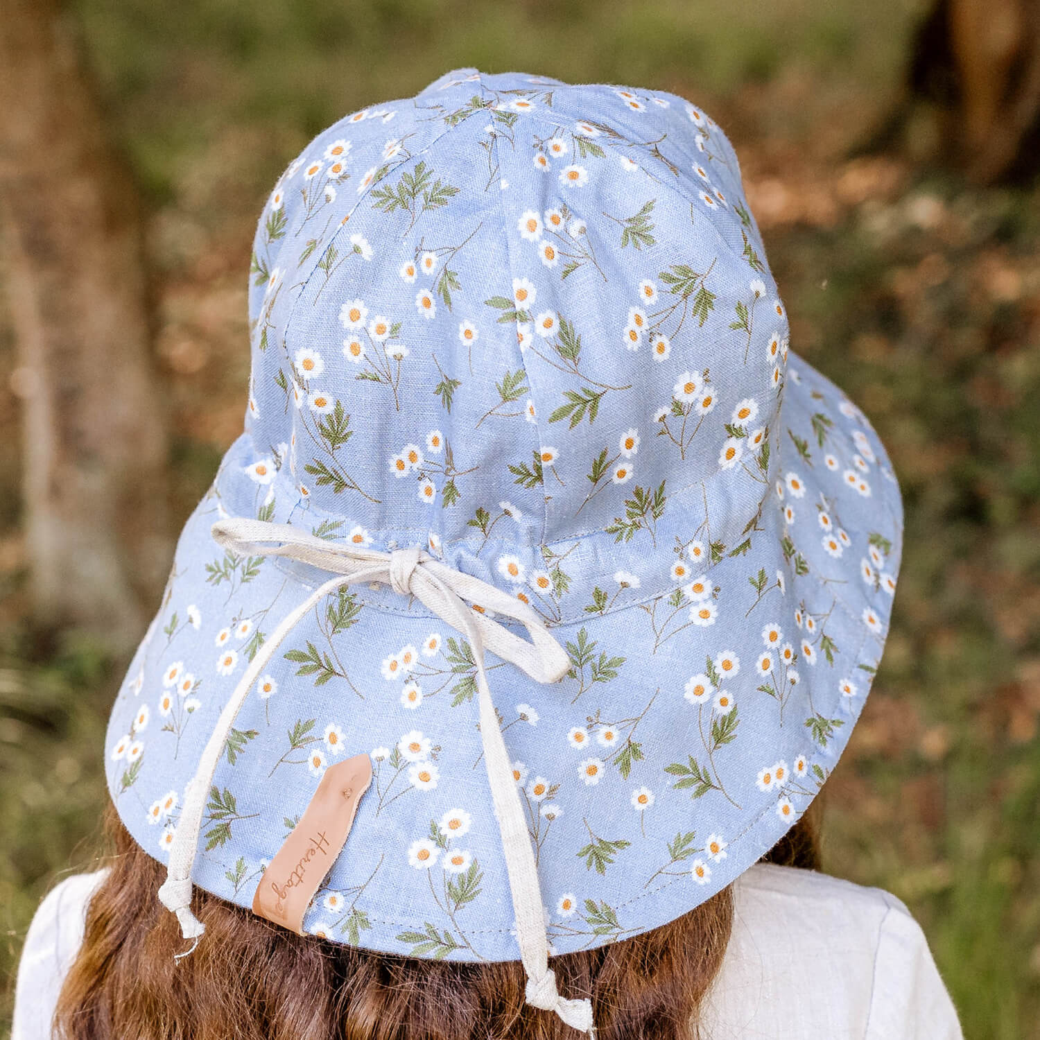 Bedhead Heritage Reversible Panelled Bucket Sun Hat Daisy