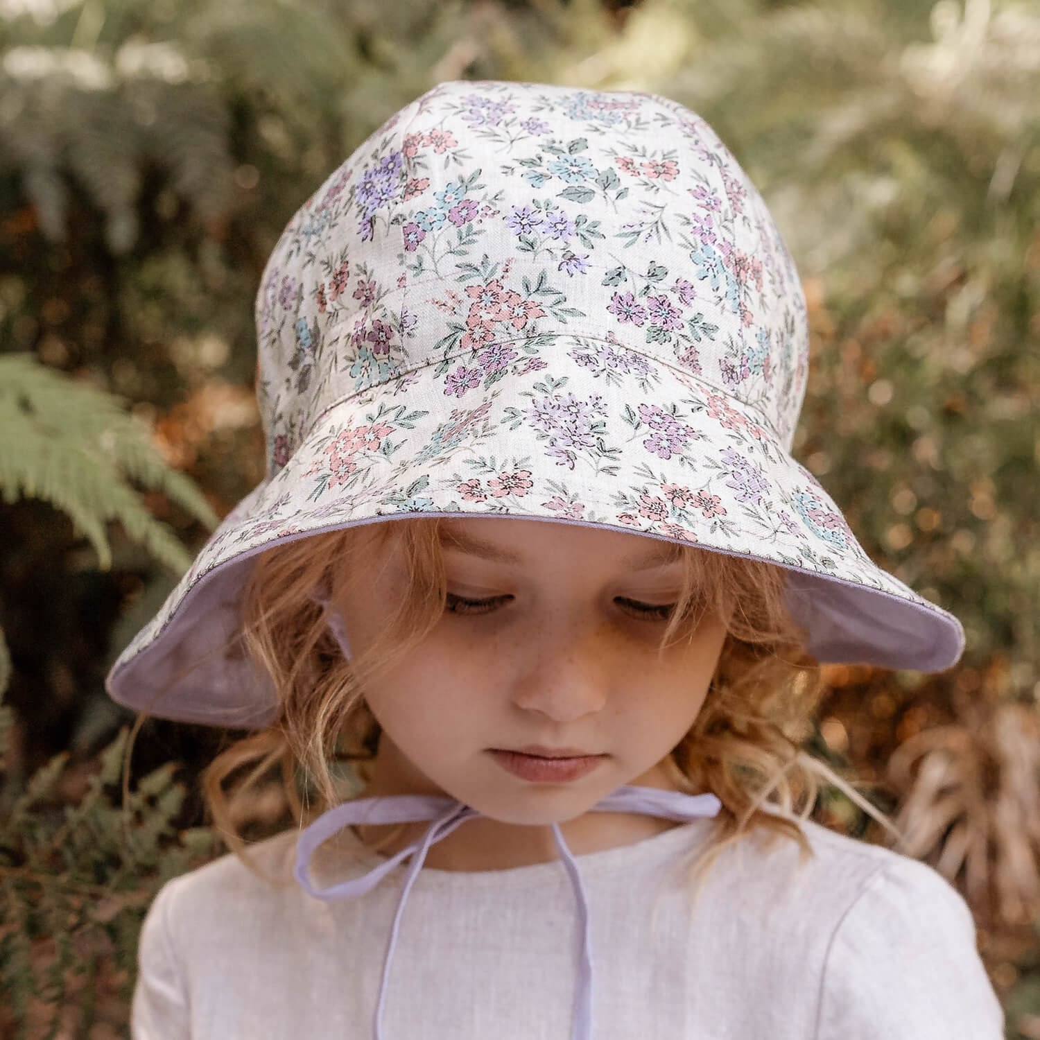 Bedhead Heritage Reversible Panelled Bucket Sun Hat Laura