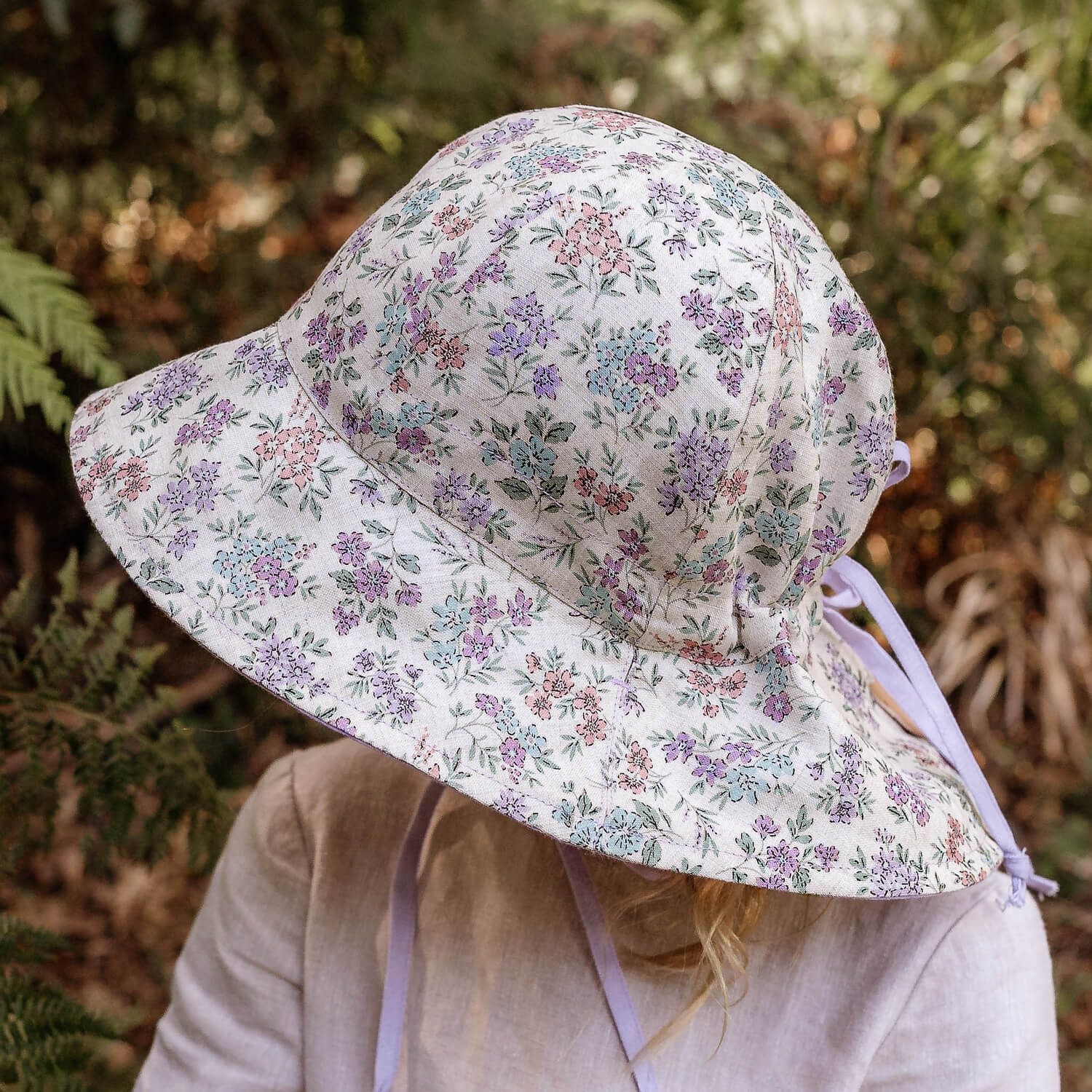 Bedhead Heritage Reversible Panelled Bucket Sun Hat Laura