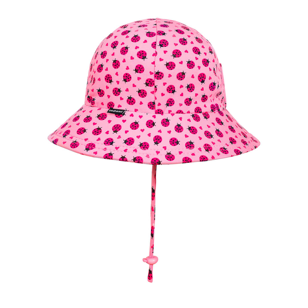 Bedhead Hats Ponytail Bucket Sun Hat Ladybug