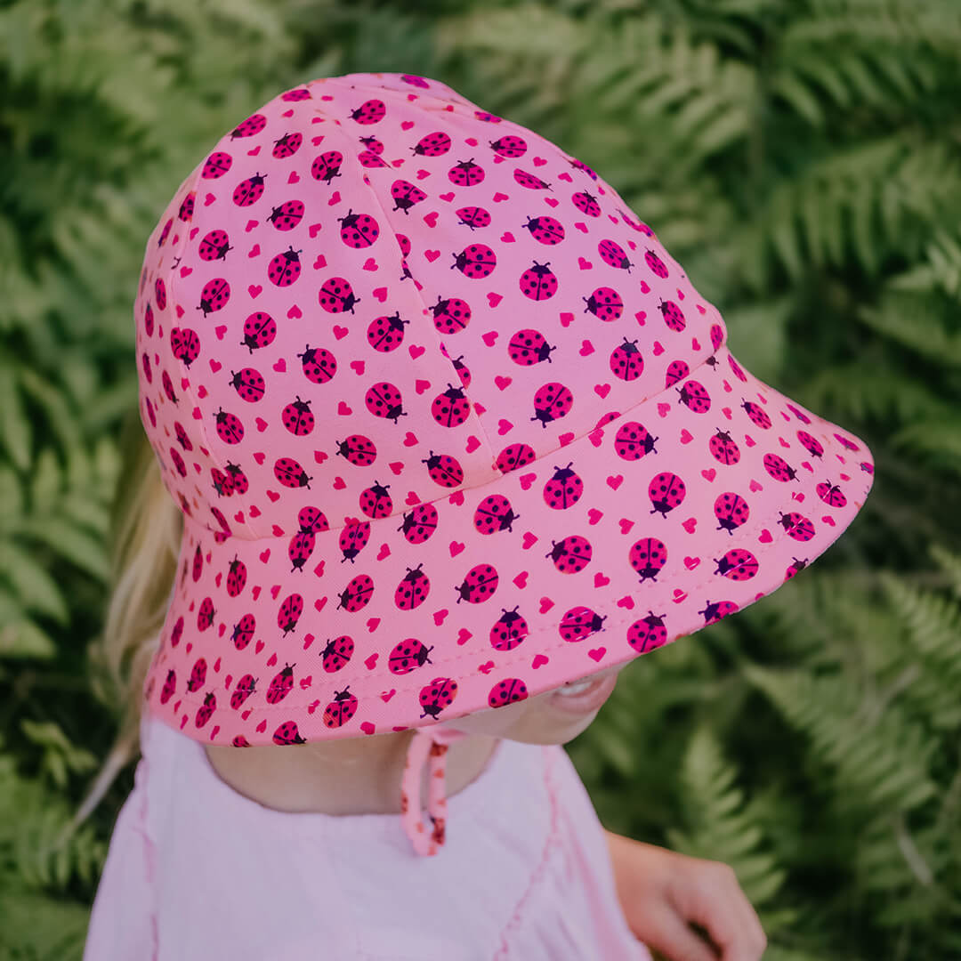 Bedhead Hats Toddler Bucket Sun Hat Ladybug