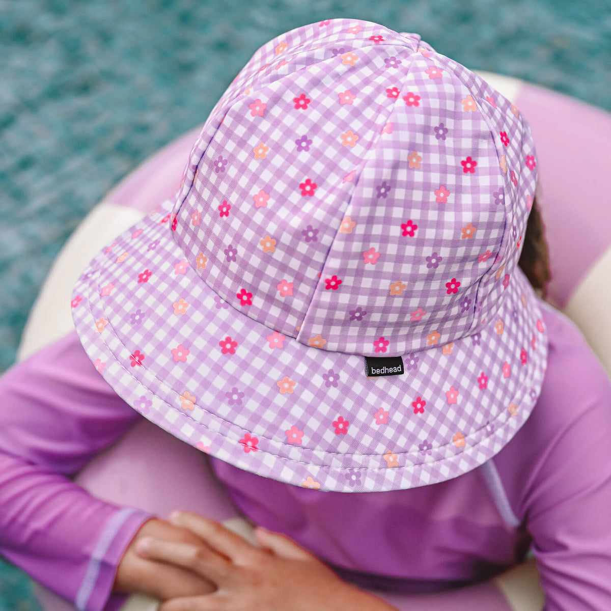 Bedhead Hats Ponytail Swim Bucket Hat Lola