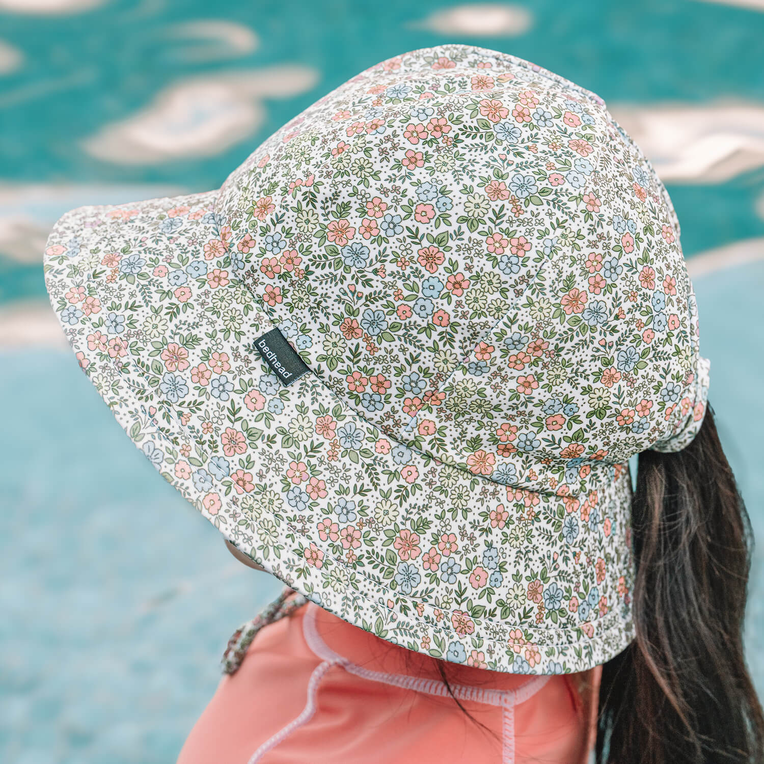 Bedhead Hats Ponytail Swim Bucket Hat Olivia