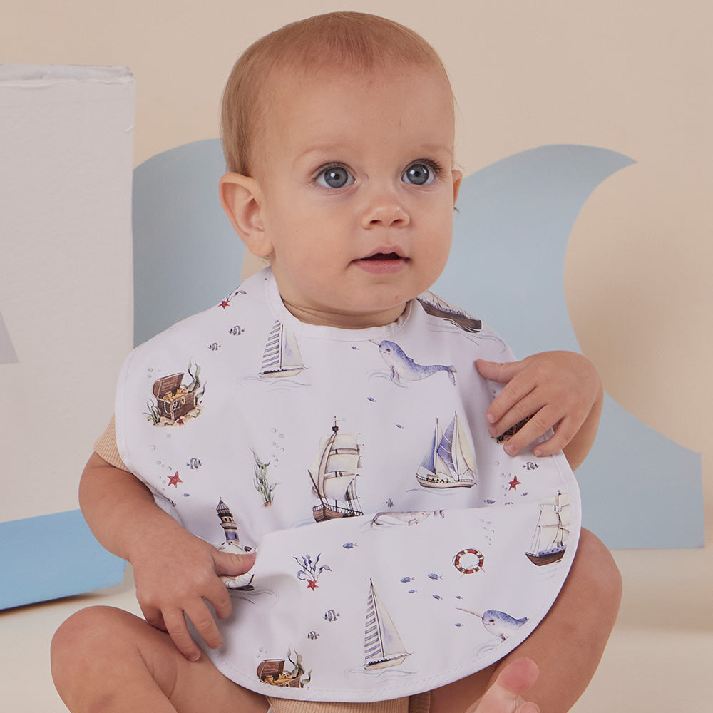 Snuggle Hunny Set Sail Snuggly Bib