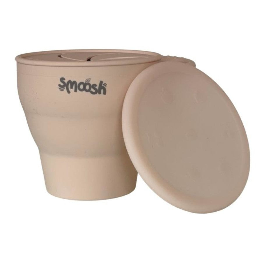Smoosh Snack Cup with Lid Latte