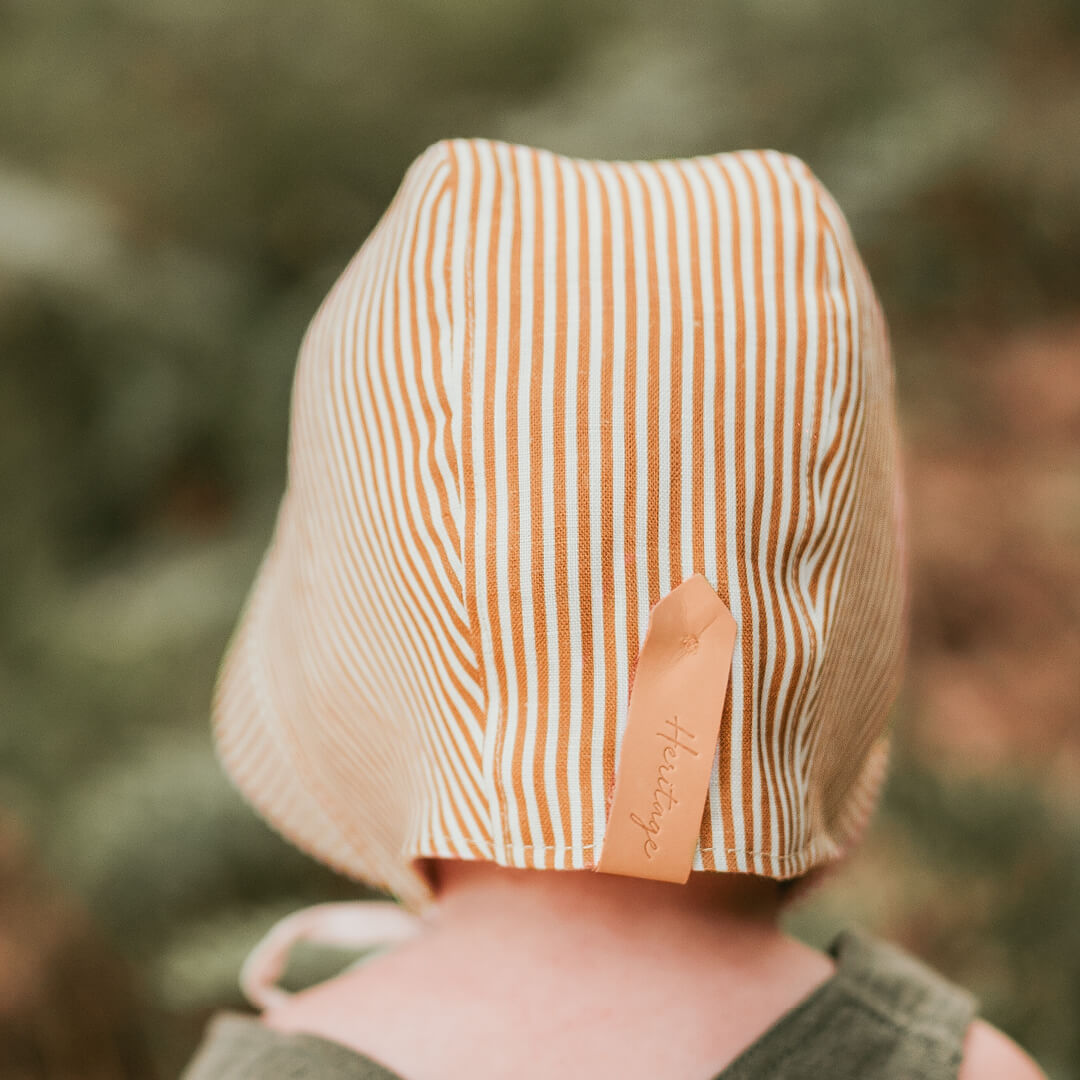 Bedhead Heritage Reversible Sun Bonnet Frankie/flax