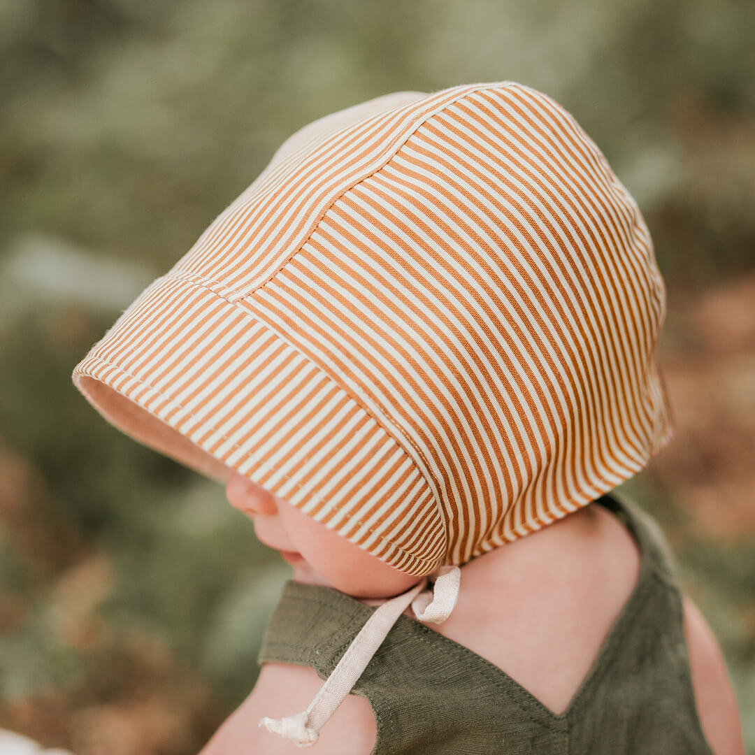 Bedhead Heritage Reversible Sun Bonnet Frankie/flax