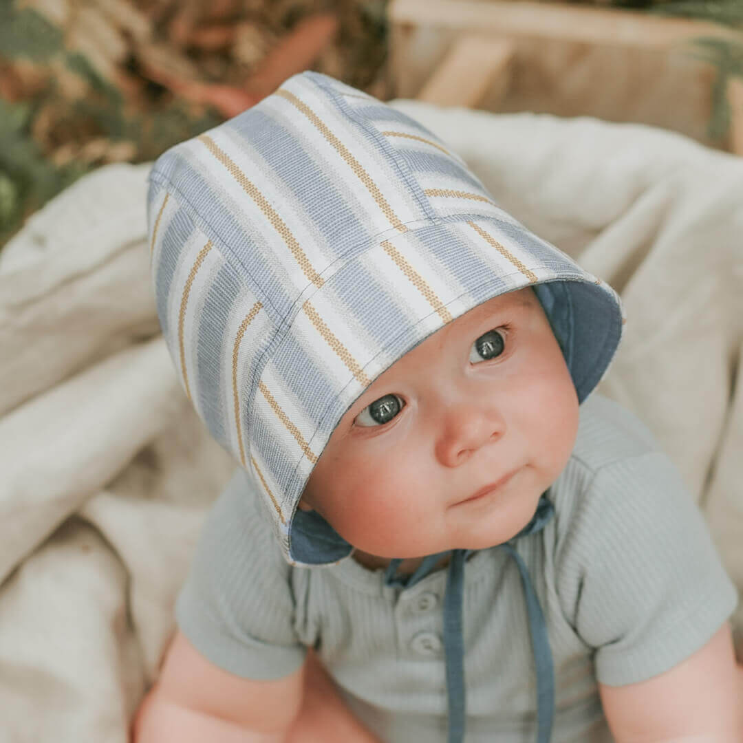 Bedhead Heritage Reversible Sun Bonnet Spencer/steele