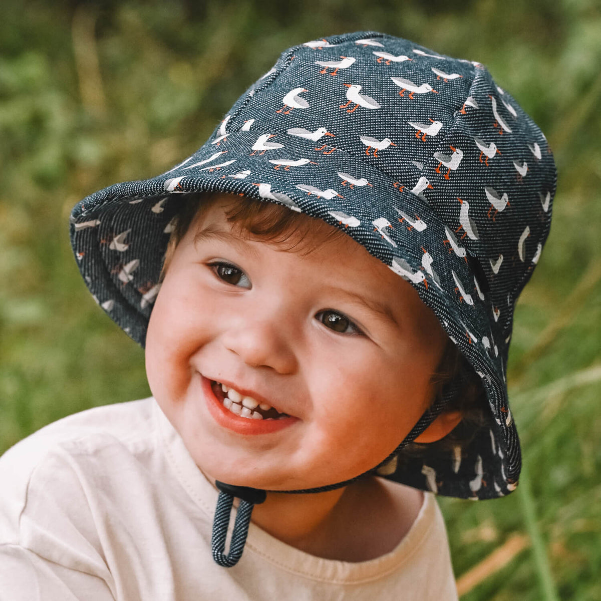 Bedhead Hats Toddler Bucket Hat Gulls