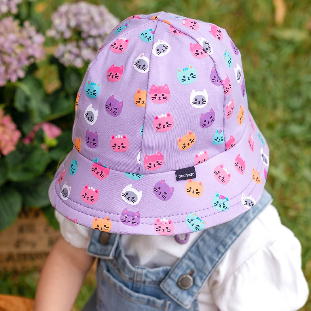 Bedhead Hats Toddler Bucket Sun Hat Kitty