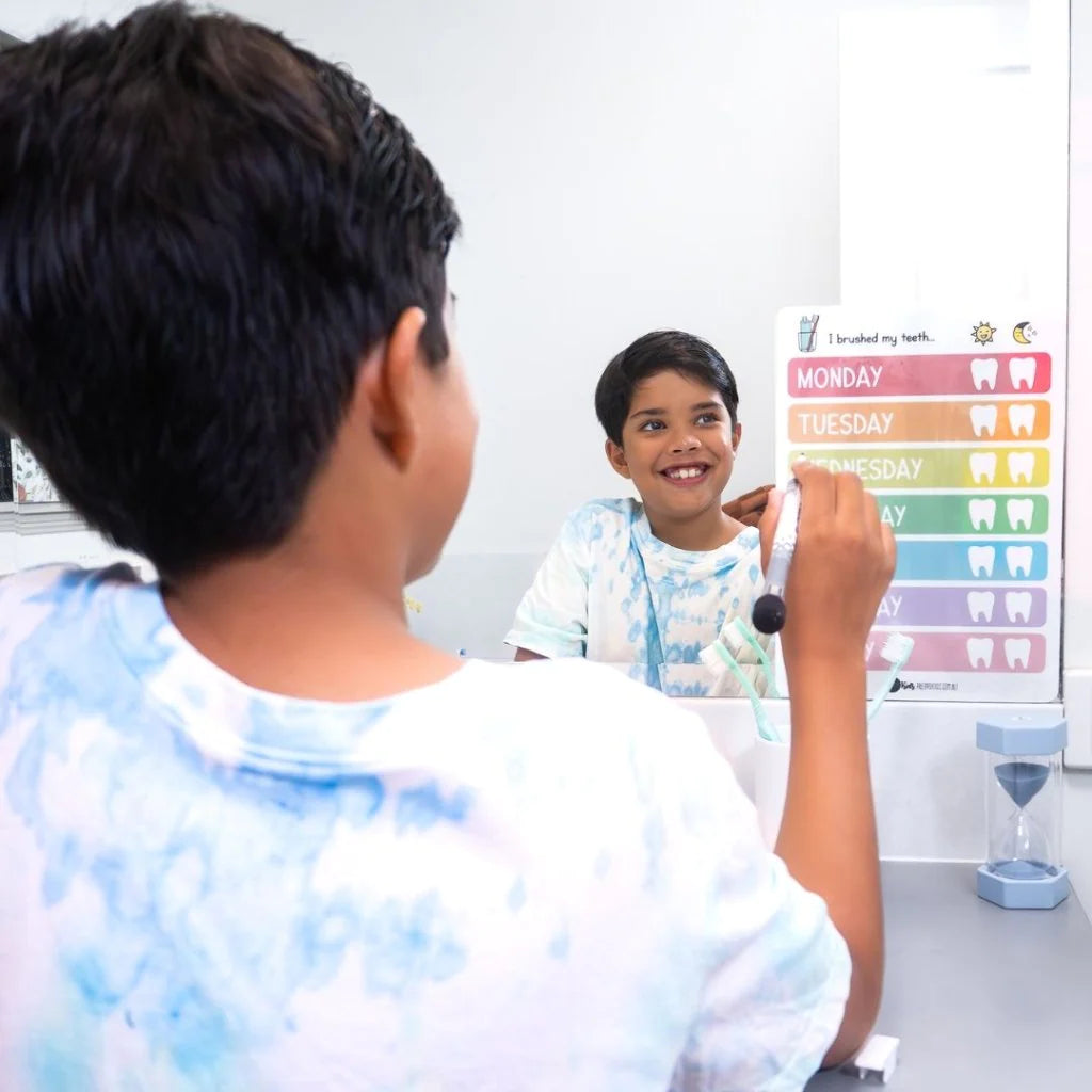 Prepp'd Kids Toothbrush Chart (removable)