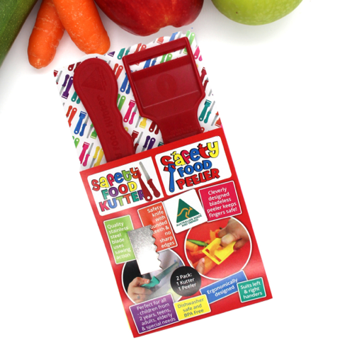 Kiddies Food Kutter Safety Food Kutter And Safety Food Peeler Set