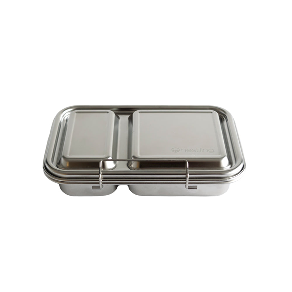 Nestling Stainless Steel Duo Lunchbox
