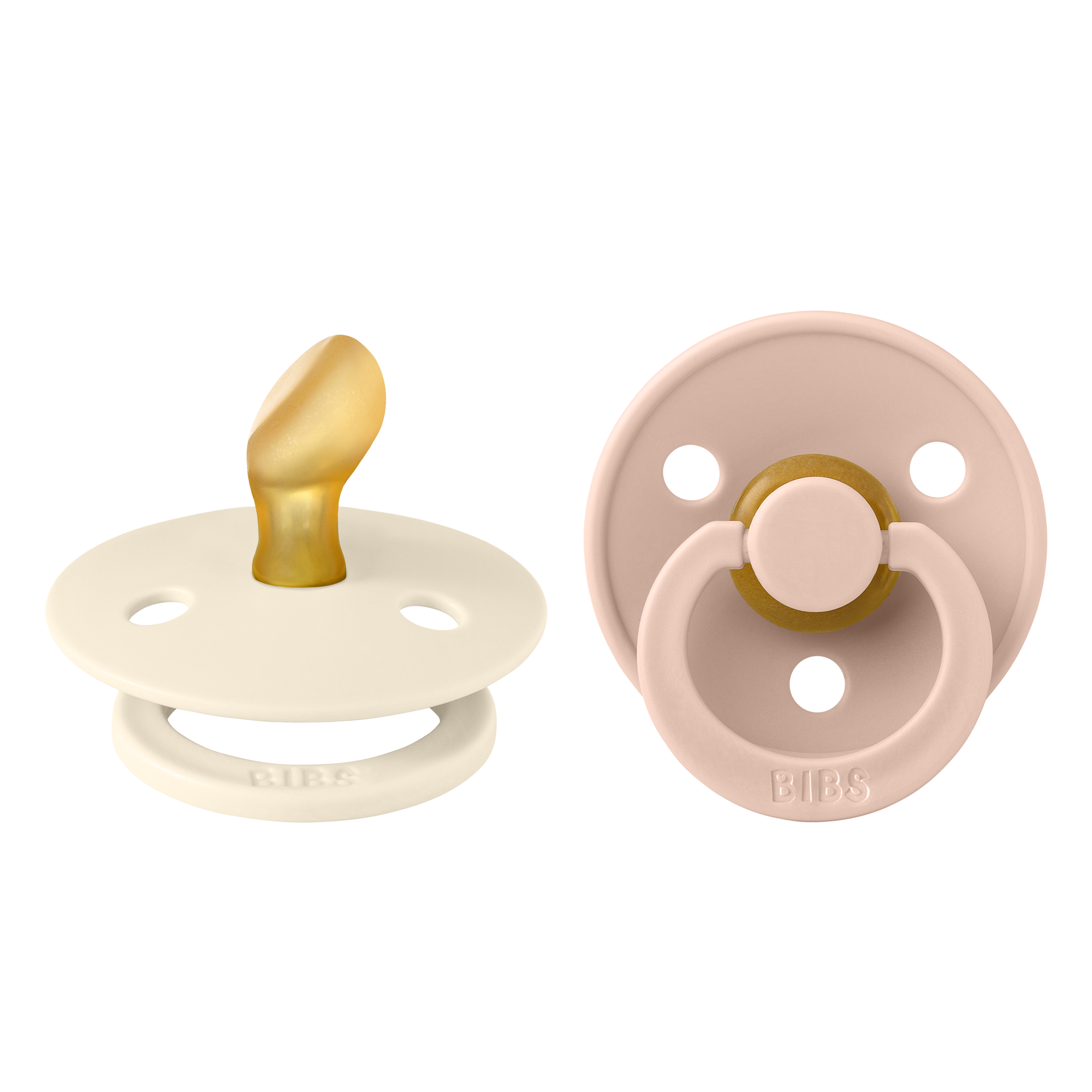 Bibs Dummies Colour Collection - Anatomical/latex Size 2