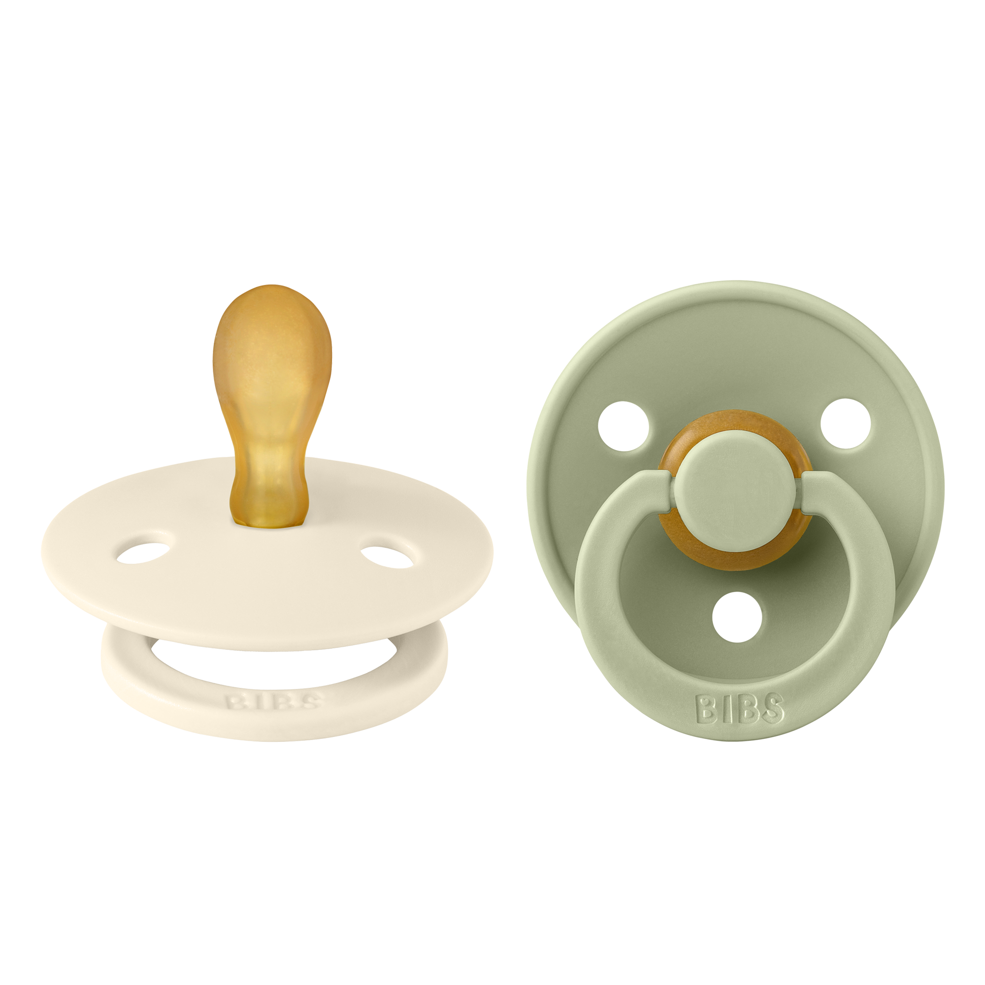 Bibs Dummies Colour Collection - Symmetrical Size 2