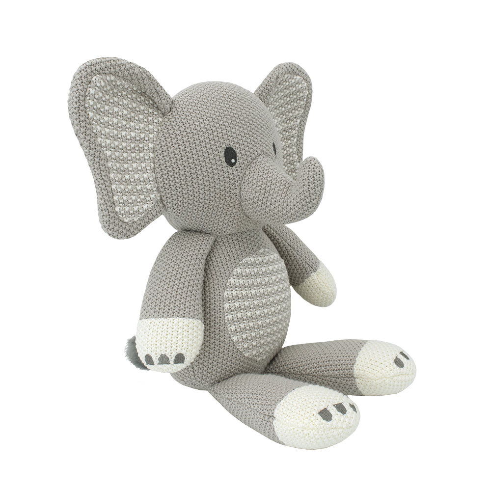 Mason The Elephant Knitted Toy
