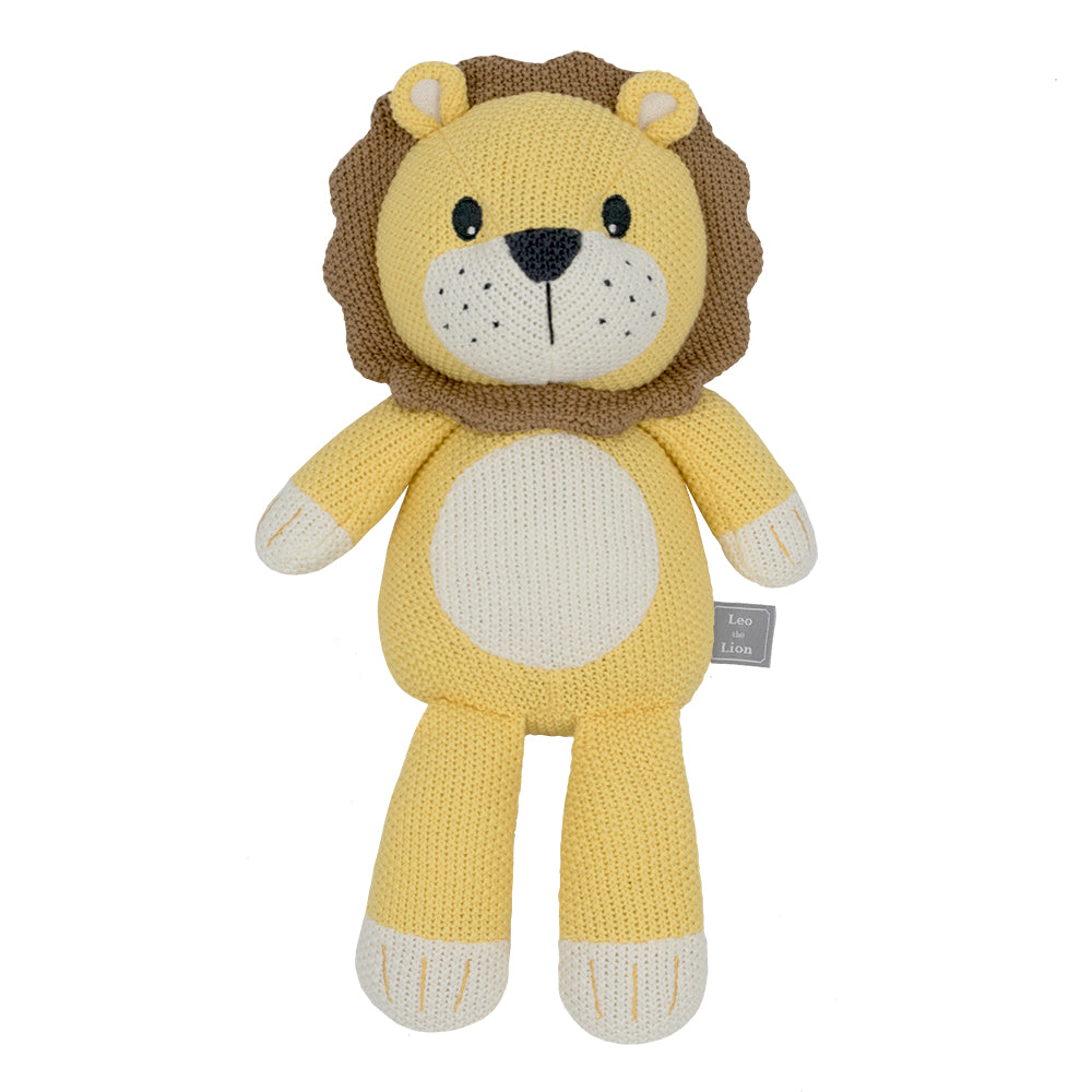 Leo The Lion Knitted Toy