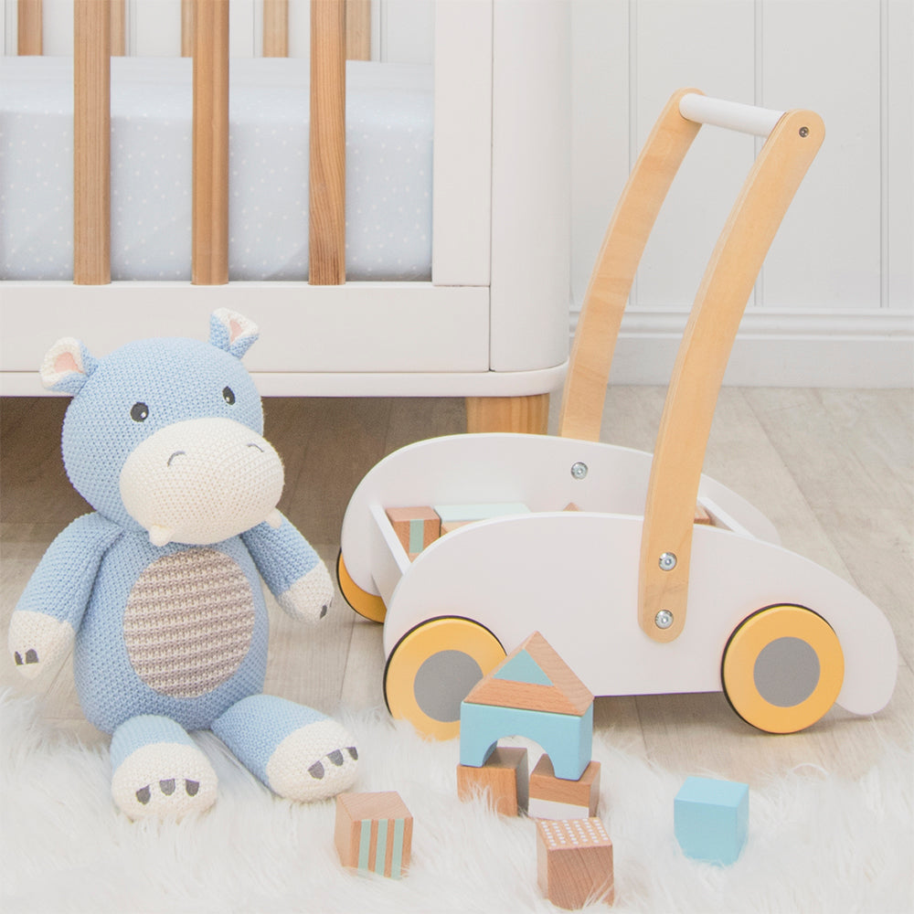 Henry The Hippo Knitted Toy