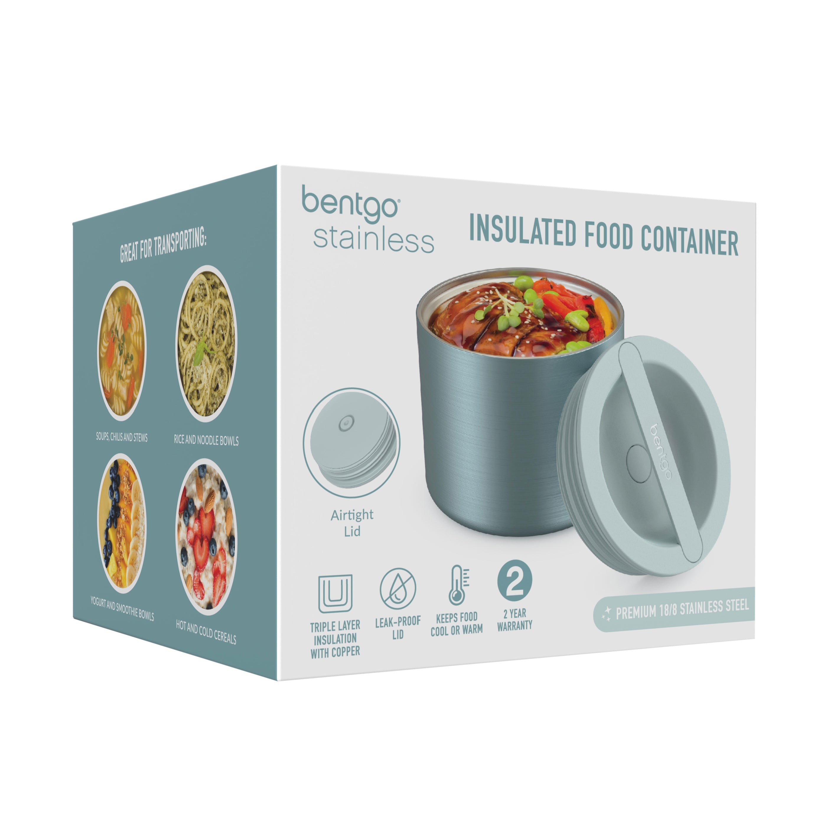 Bentgo Stainless Steel Insulated Food Container