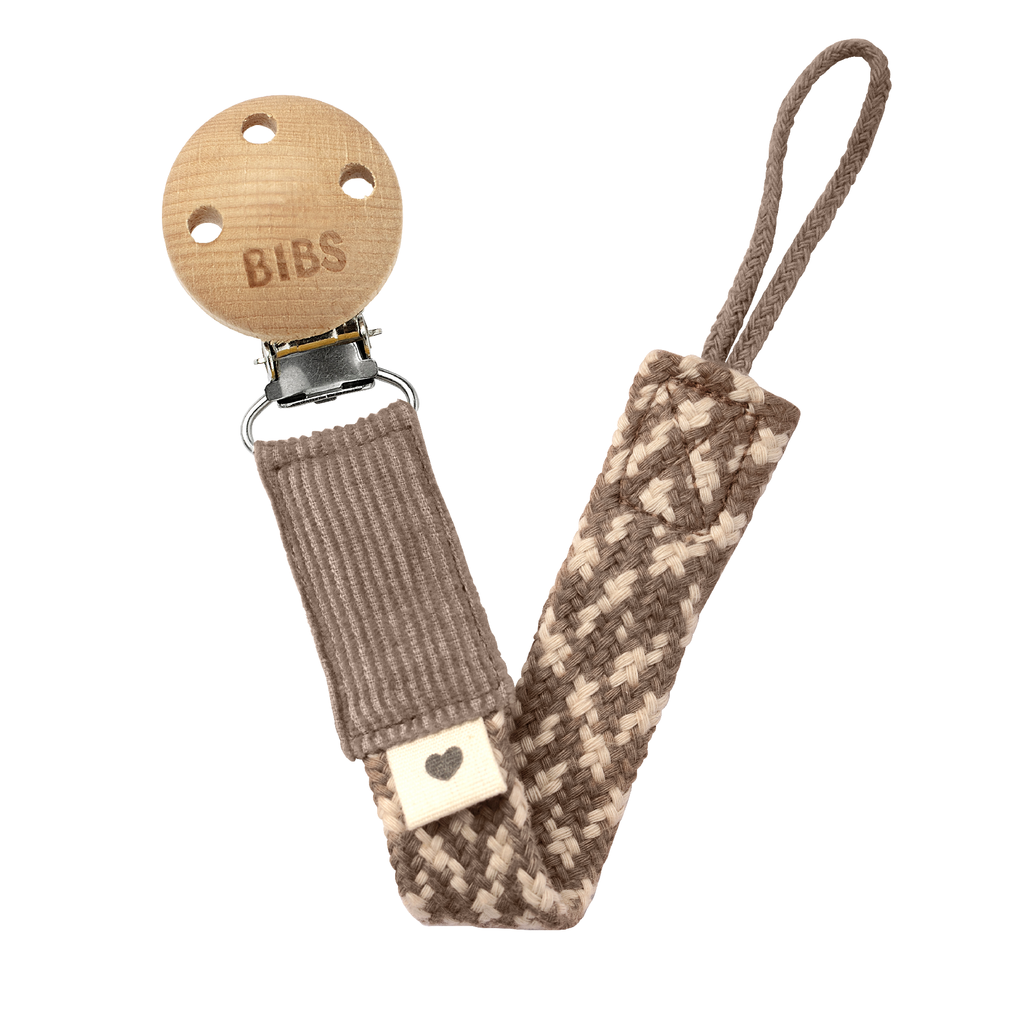 Bibs Paci Braid - Pacifier Clip