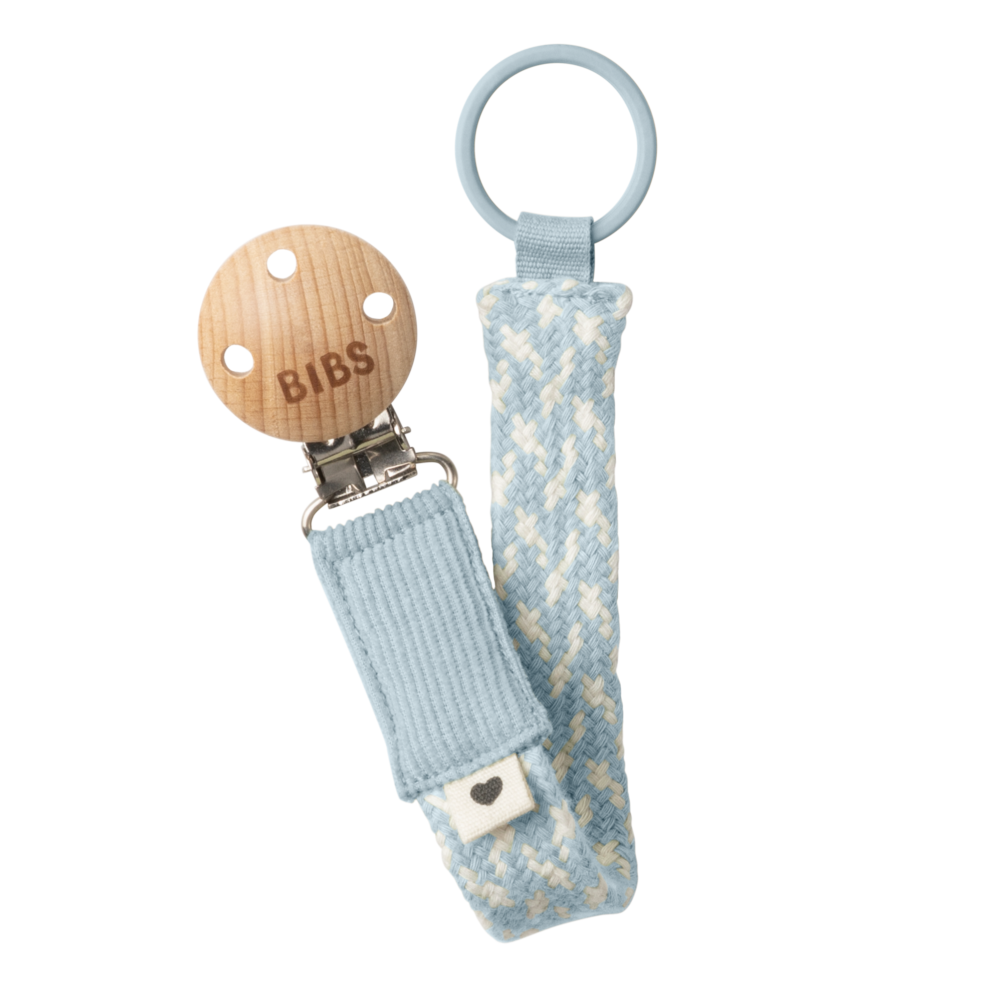 Bibs Paci Braid - Pacifier Clip