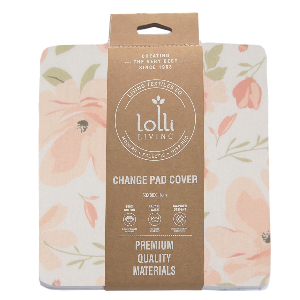 Lolli Living Change Pad Cover - Meadow