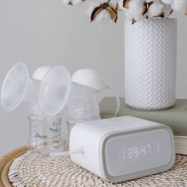 Crane Baby Rechargeable Double Electric Breast Pump