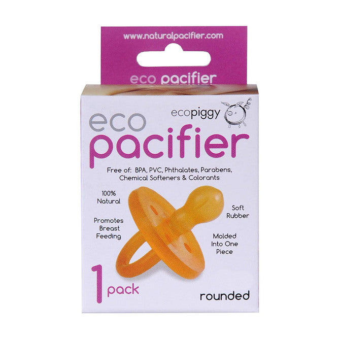 EcoPacifier Natural Rubber Dummy Round