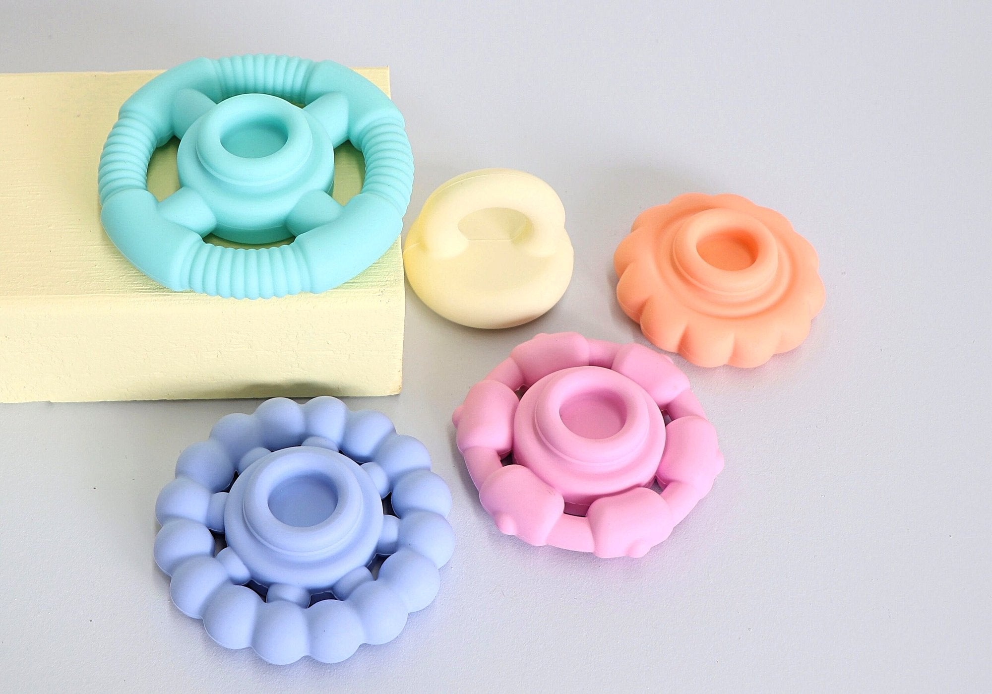 Jellystone Rainbow Stacker And Teether