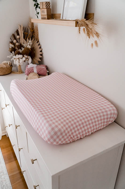 Snuggly Jacks Fitted Bassinet Sheet/ Change Mat Cover