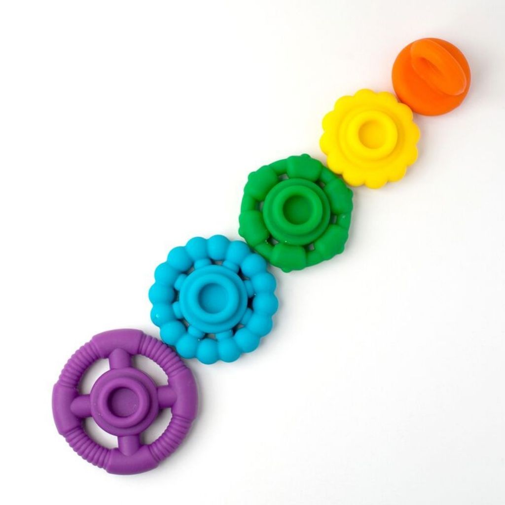 Jellystone Rainbow Stacker And Teether