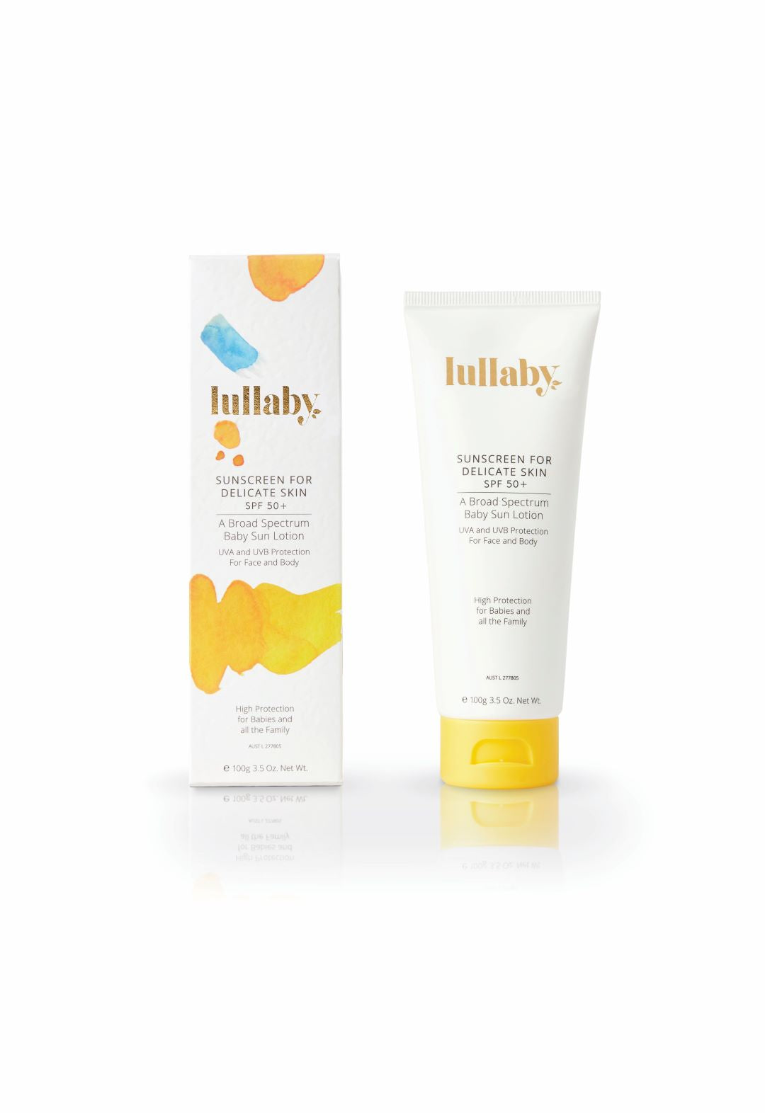 Lullaby Sunscreen for Delicate Skin SPF50+ 150g