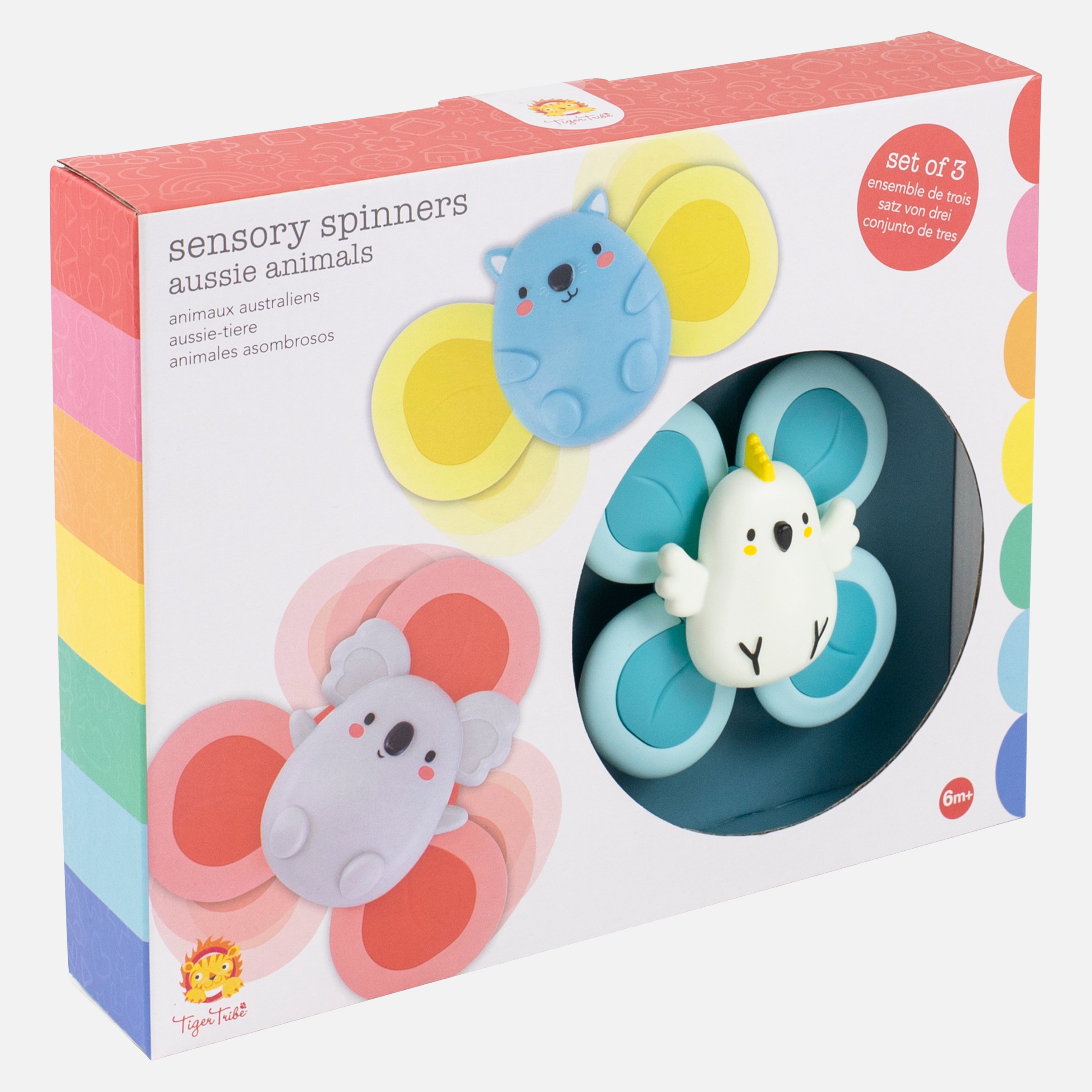Tiger Tribe Sensory Spinners - Aussie Animals
