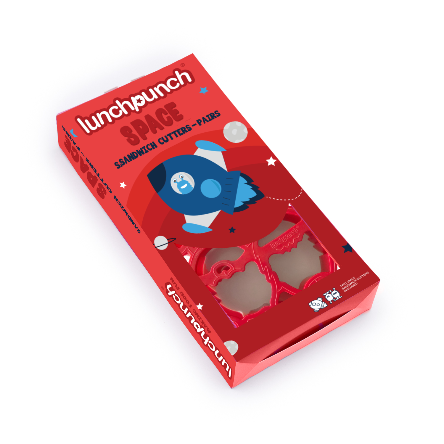 Lunch Punch Pairs Sandwich Cutters