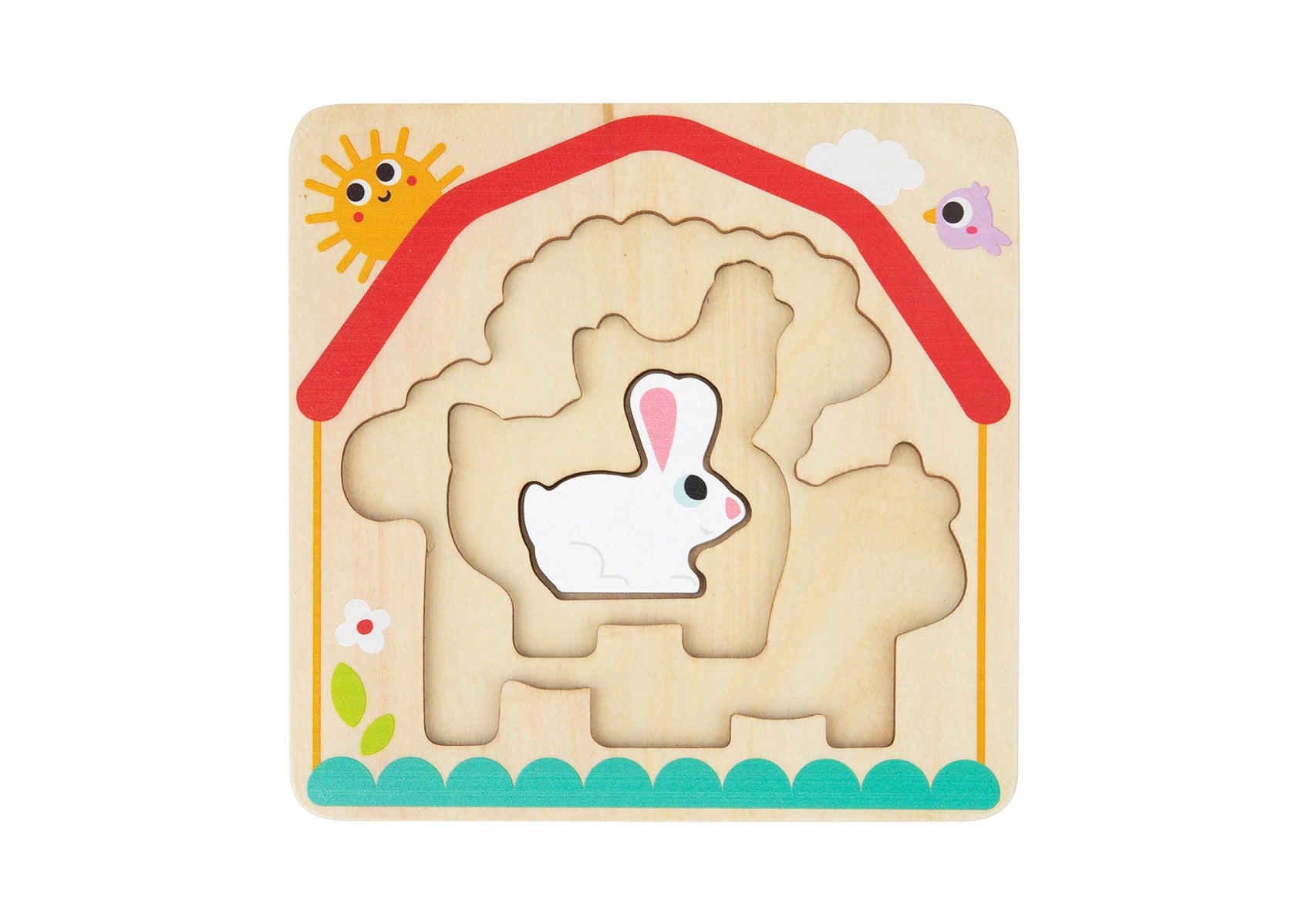Multi Layered Farm Animal Puzzle