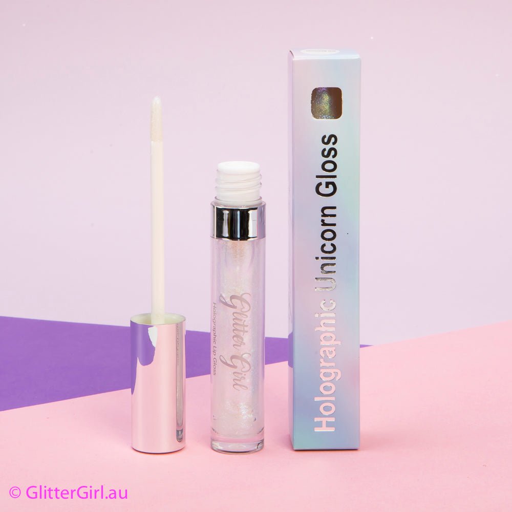 Glitter Girl Holographic Unicorn Gloss