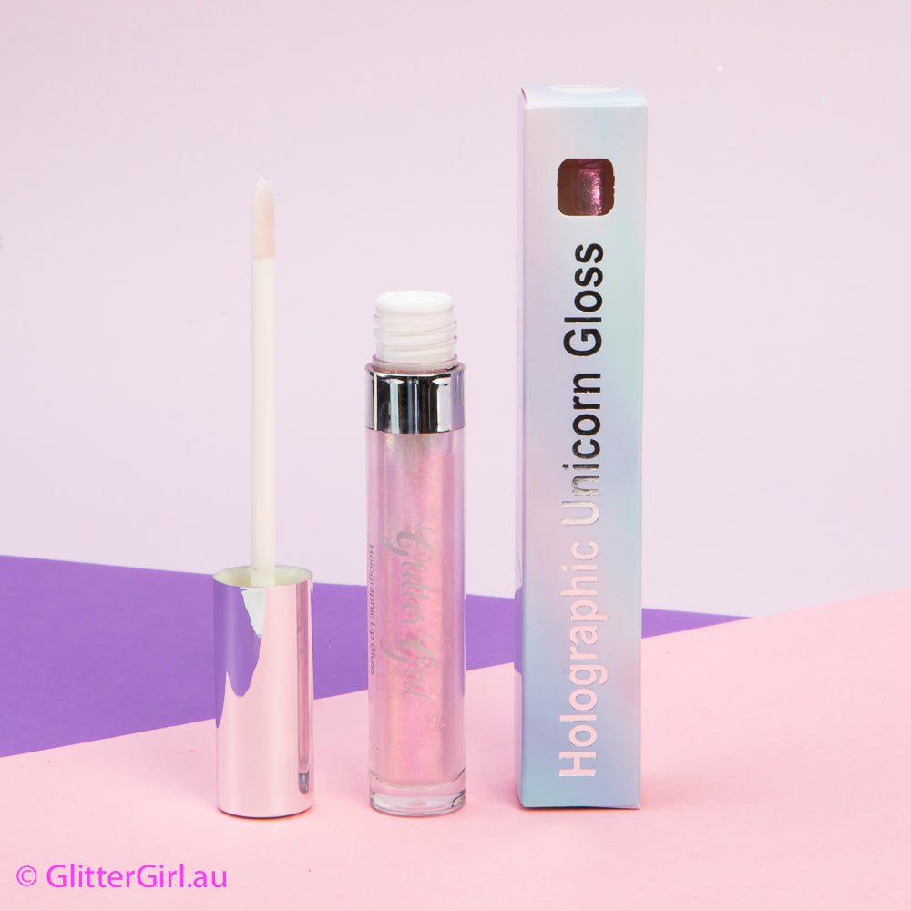 Glitter Girl Holographic Unicorn Gloss