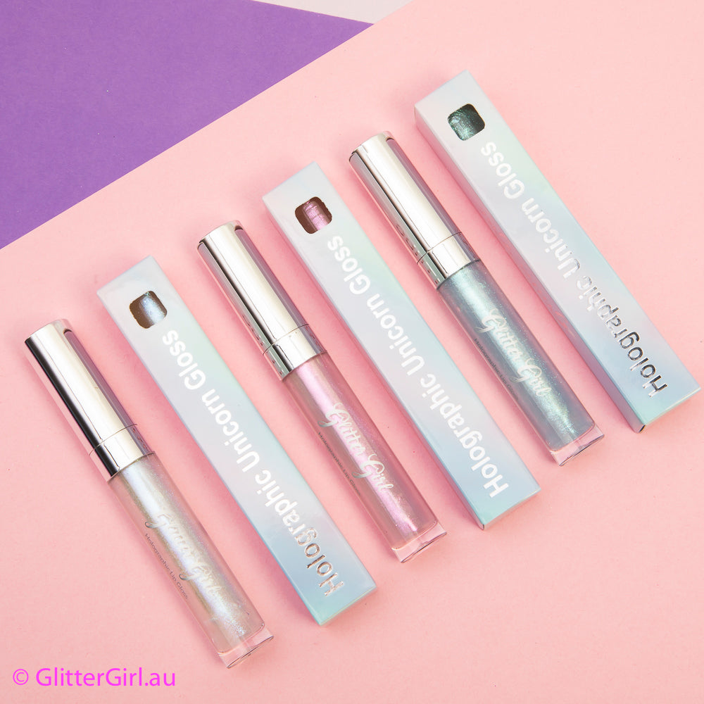 Glitter Girl Holographic Unicorn Gloss