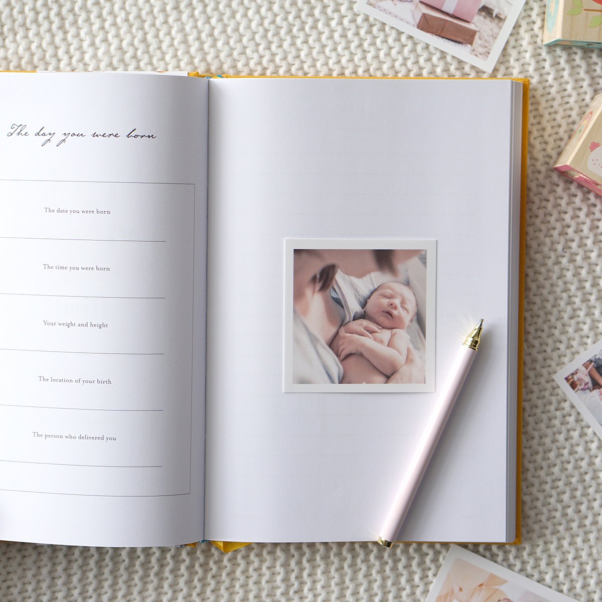 Truly Amor Bebe Baby Book With Keepsake Box