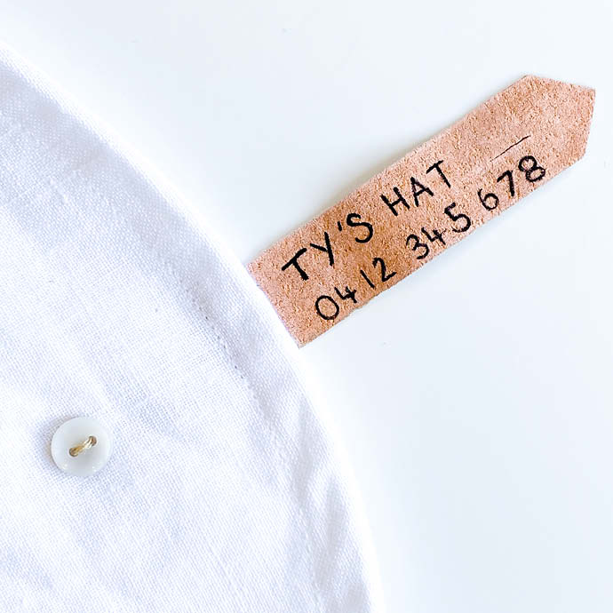 Bedhead Heritage Reversible Ruffle Bonnet - Farah/flax