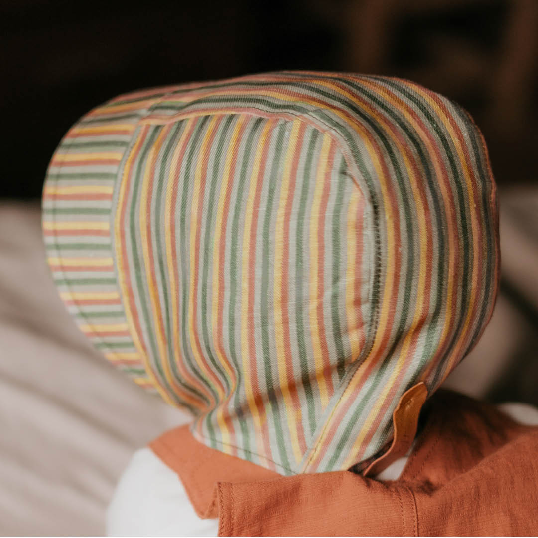 Bedhead Heritage Reversible Sun Bonnet Gwen/moss