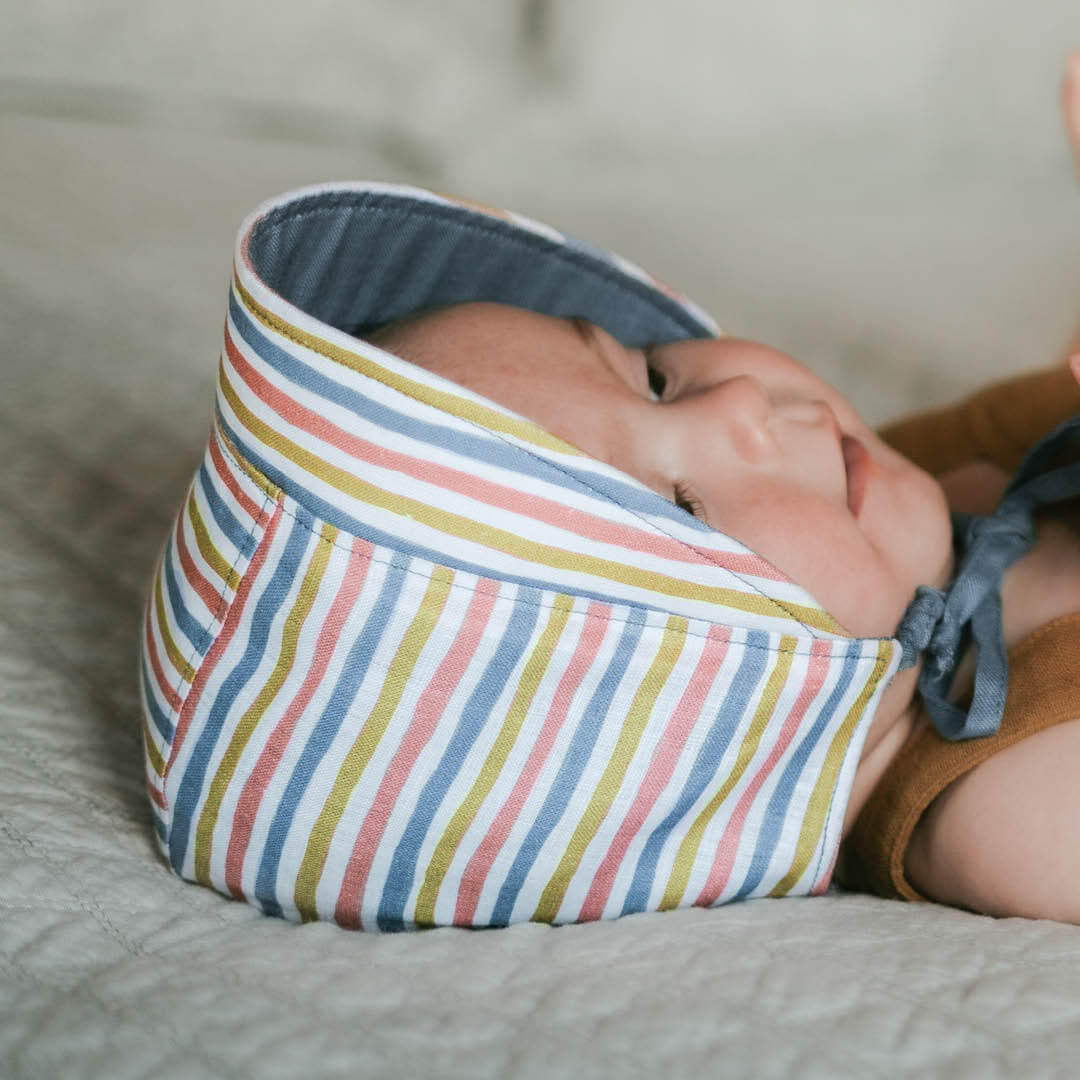 Bedhead Heritage Reversible Sun Bonnet Sammy/steele