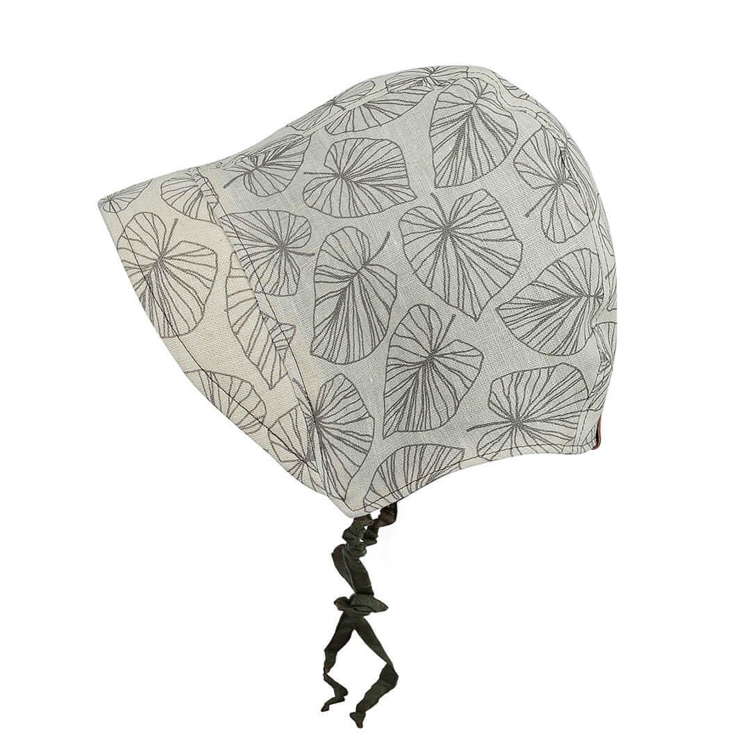Bedhead Heritage Reversible Sun Bonnet Leaf/moss
