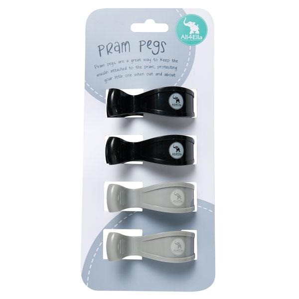All4ella Pram Pegs 4pk