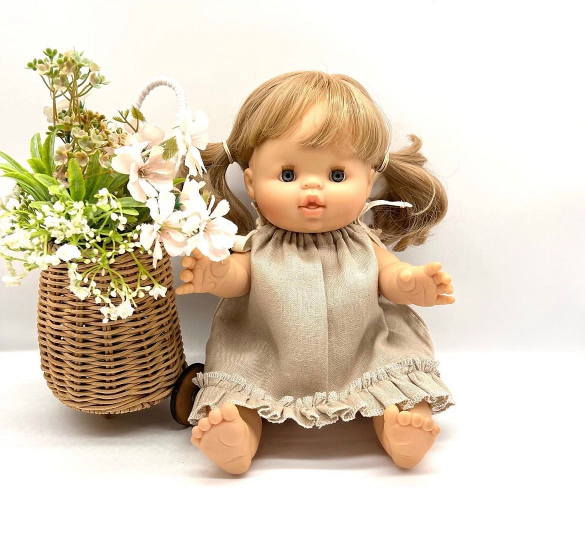 Mini Coletto Dolls Clothes - Gather Dress
