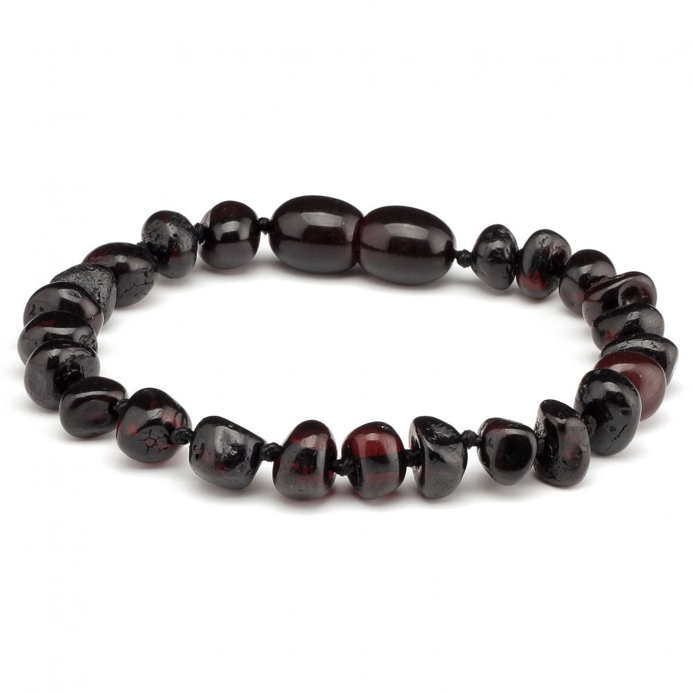 Zebra Babies Amber Bracelet 14cm